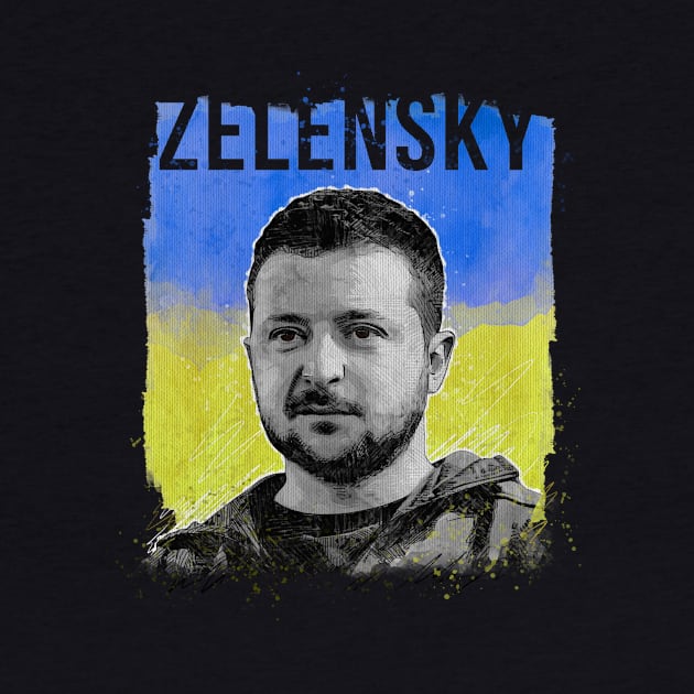 Zelensky Ukraine by YuriySmith